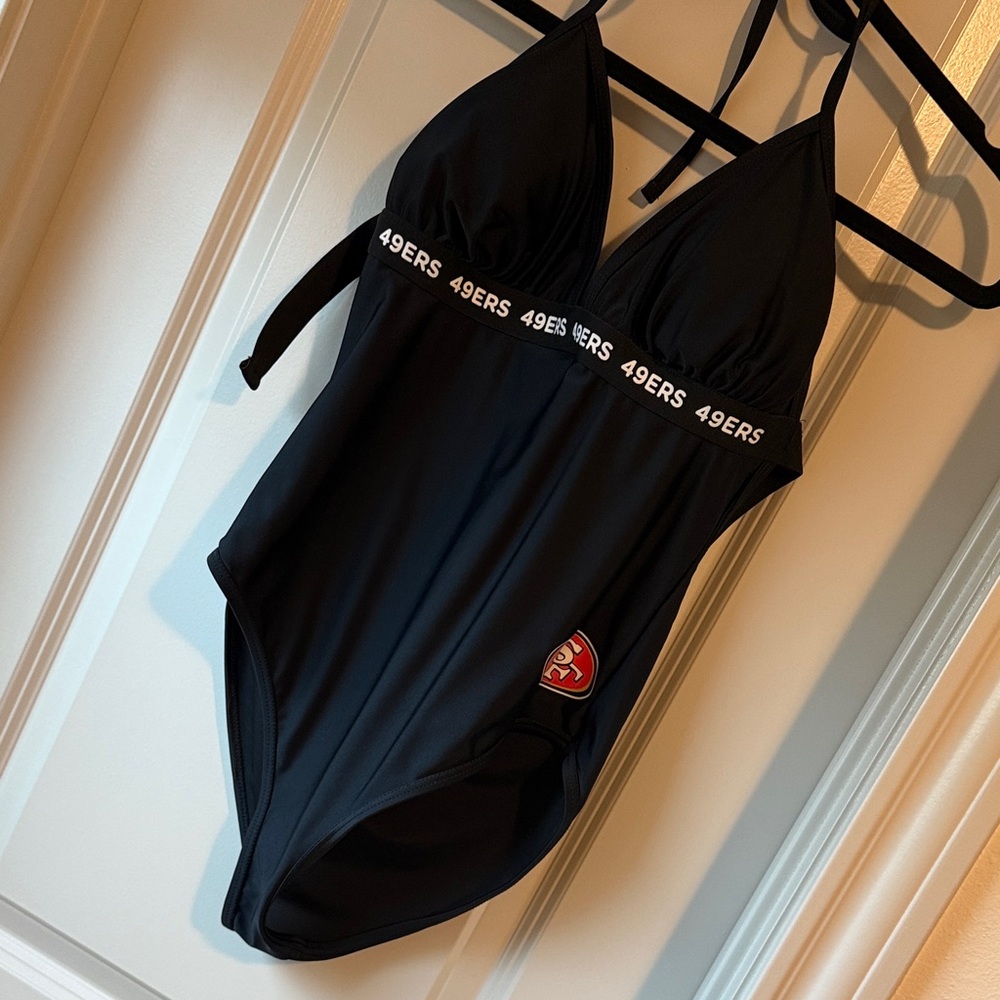 Never worn 49ers bathing suit
